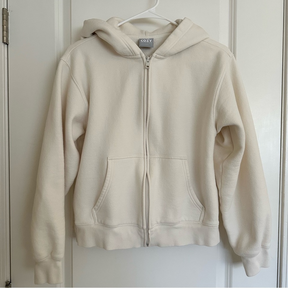 Aritzia TNA cozy fleece hoodie